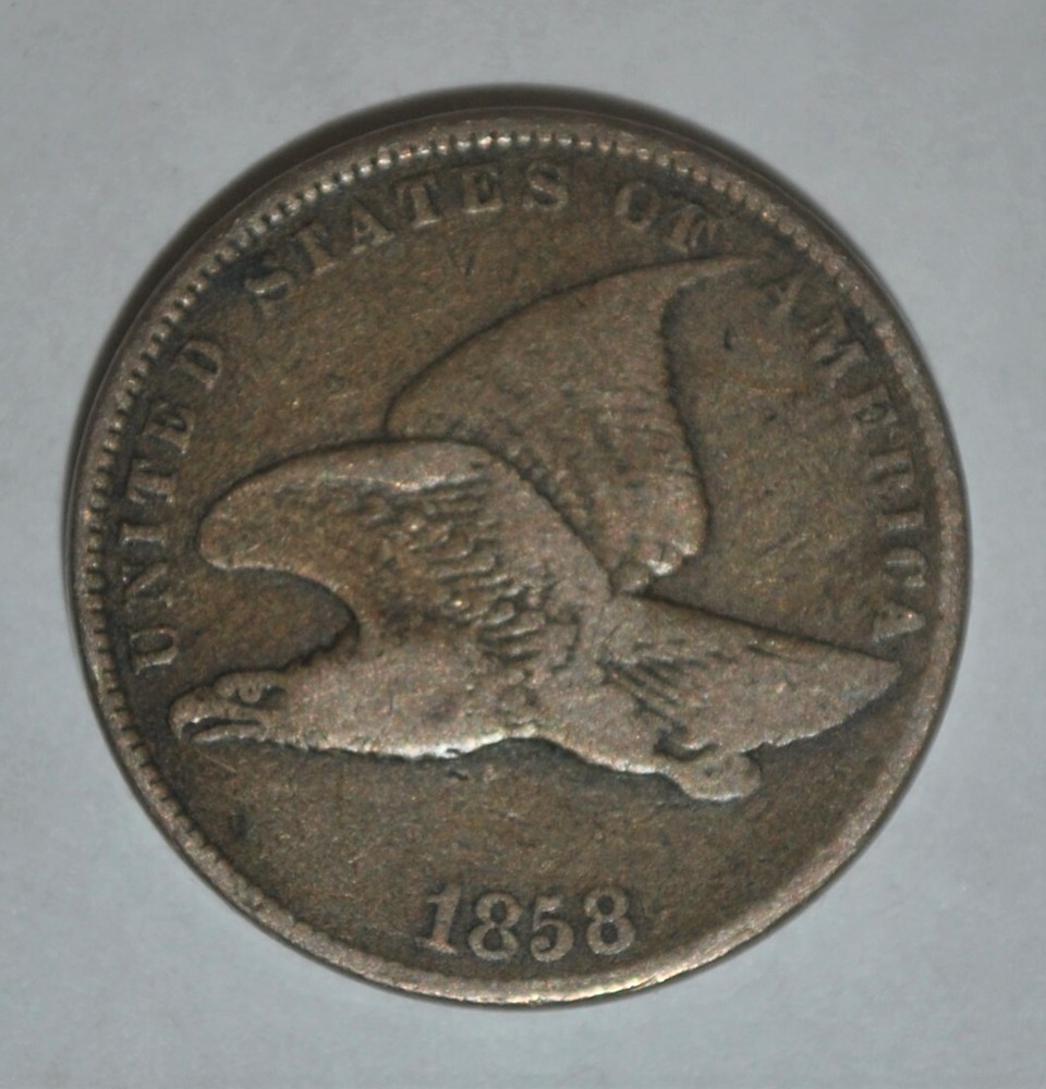 1858 Flying Eagle Small Cent {{{G696