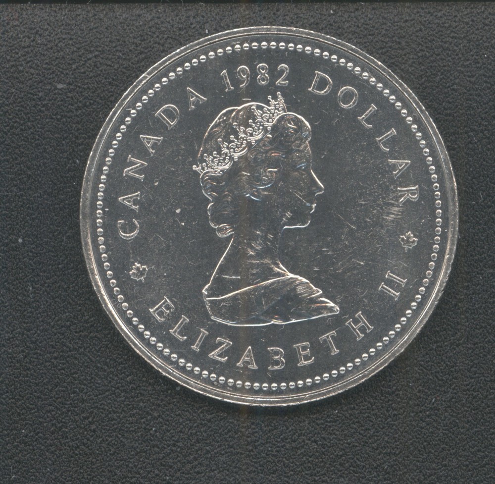 Canada 1982 C/N 1$ Constitution Commemorative 1867-1982
