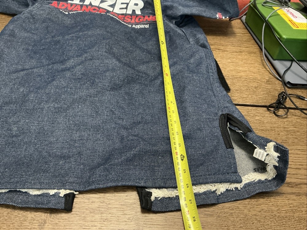 Inzer Advance Designs Double Layer Denim Bench Shirt Adjustable Straps