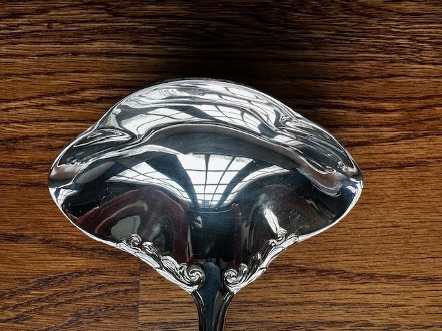 Vintage Gorham Heritage 13" Silverplate Ladle YH-501 Made in Italy MINT Cond.