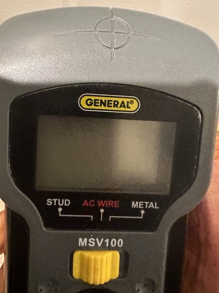 GENERAL TOOLS MSV100 STUD SENSOR TOOL METAL VOLTAGE DETECTOR