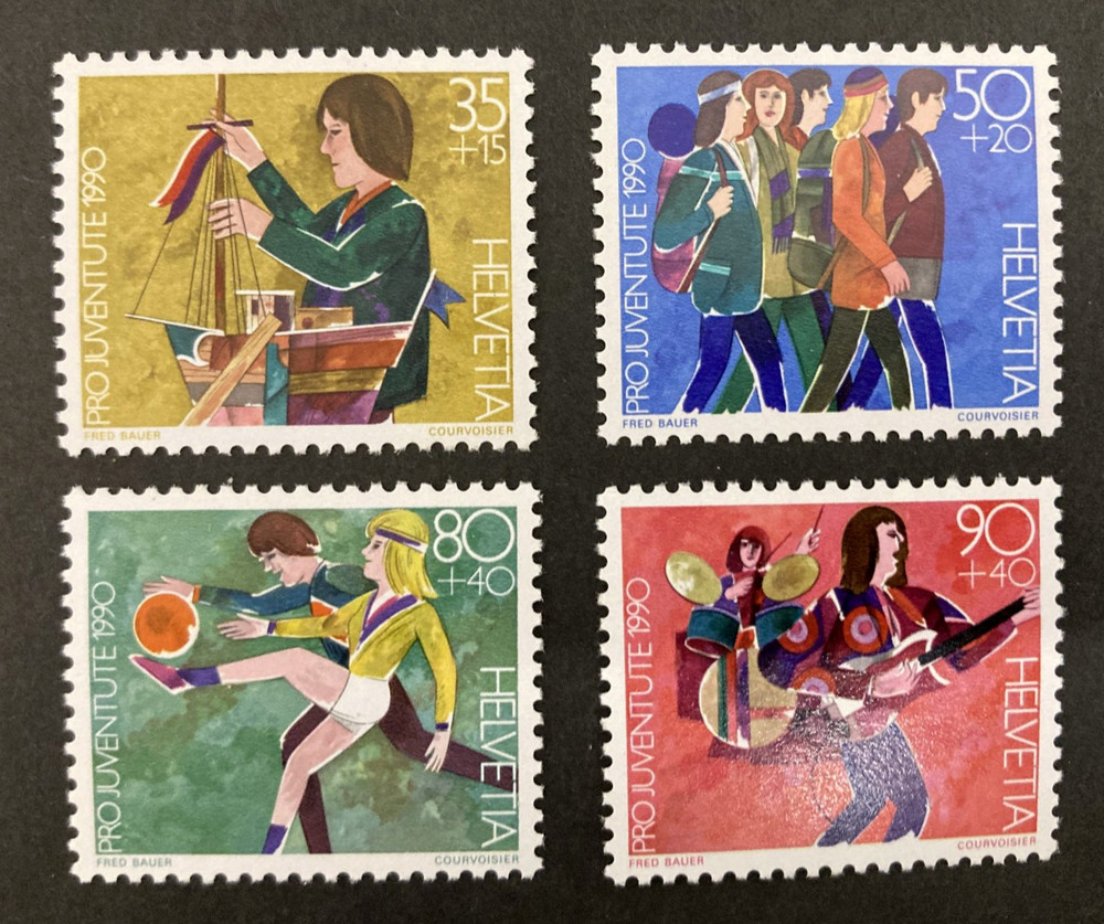 Switzerland - 1990 Child Development (MNH).