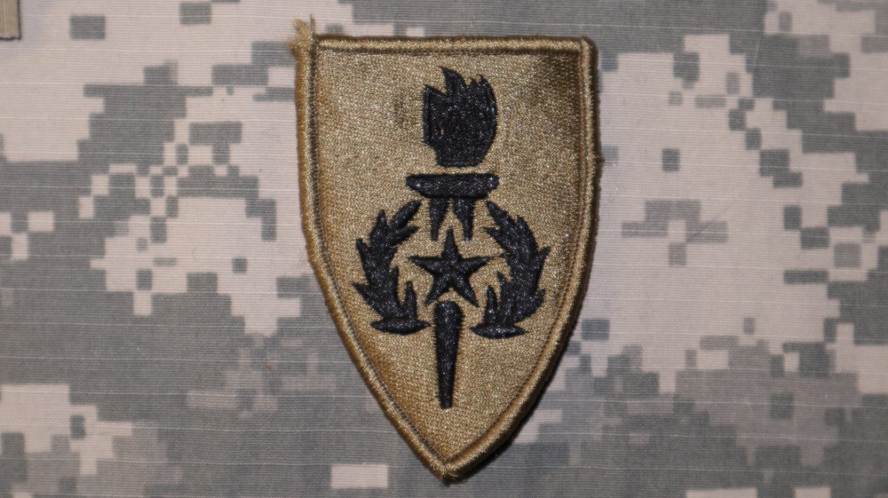 U.S. Army Sergeants Major Academy OCP Pattern Military Patch Authentic Hook/Loop