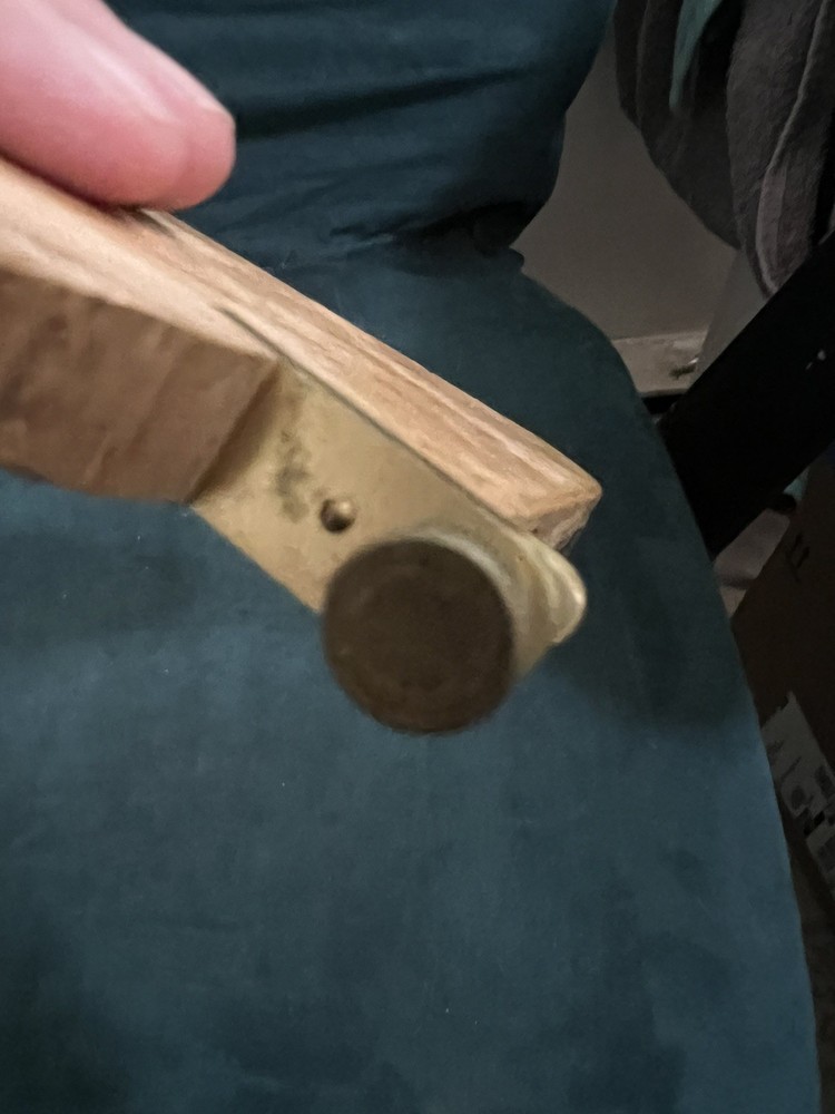 MCM Teak Wire Cheese Slicer
