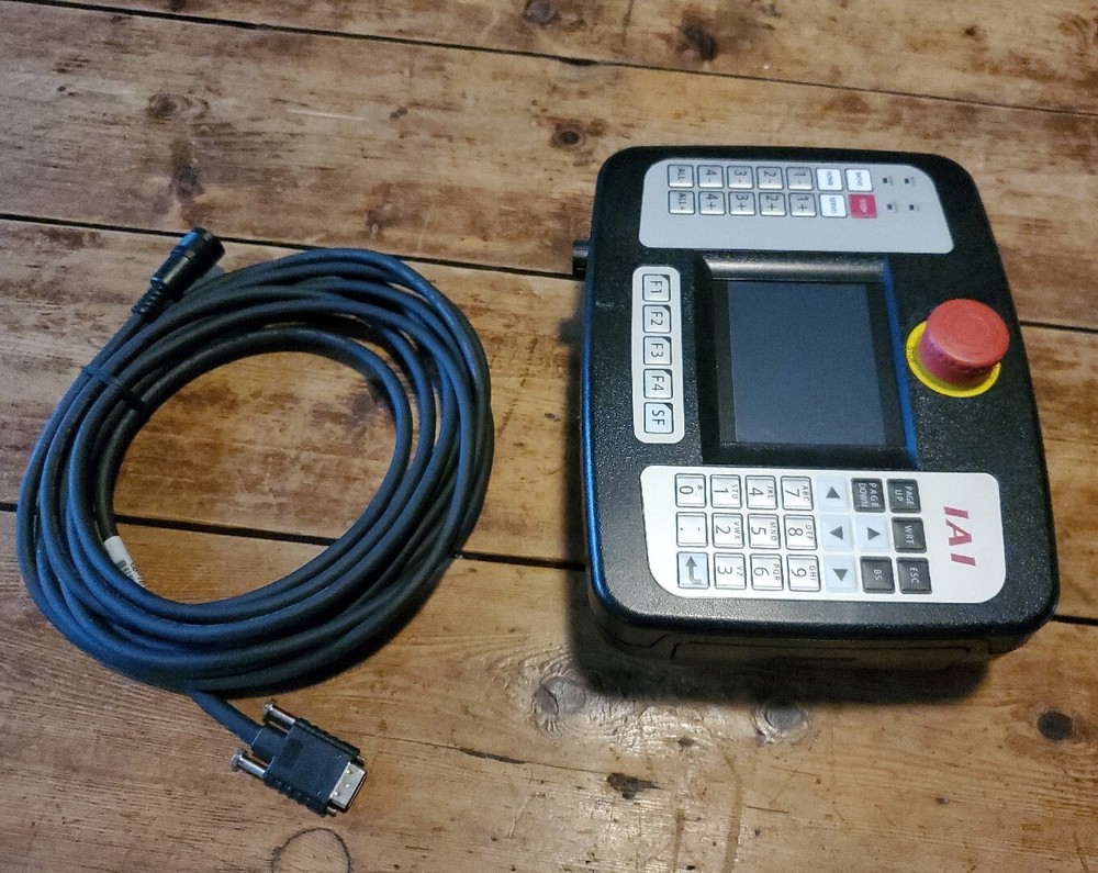 IAI Robot Teach Teaching Pendant Position Controller TB-01D-N with Cable