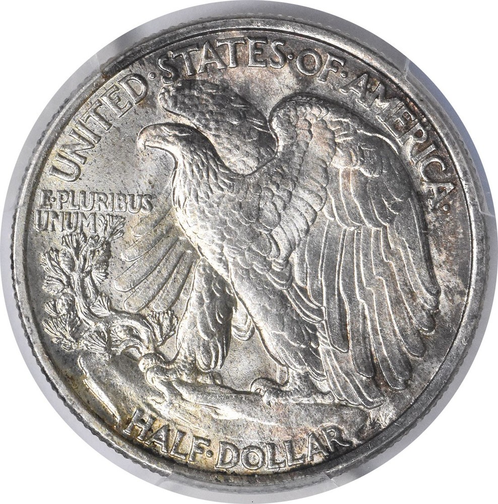 1917 Walking Liberty Half Dollar MS65 PCGS