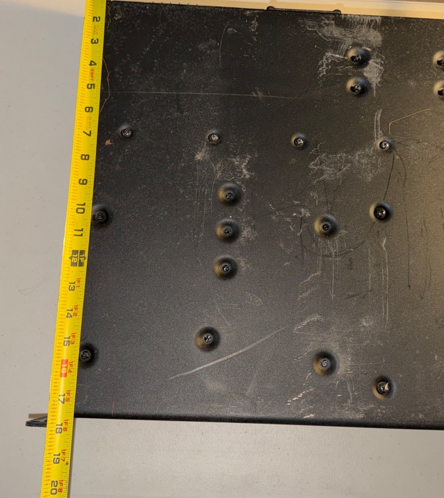 QSC MX-1500A Professional Power Amplifier - Powers On, Untested