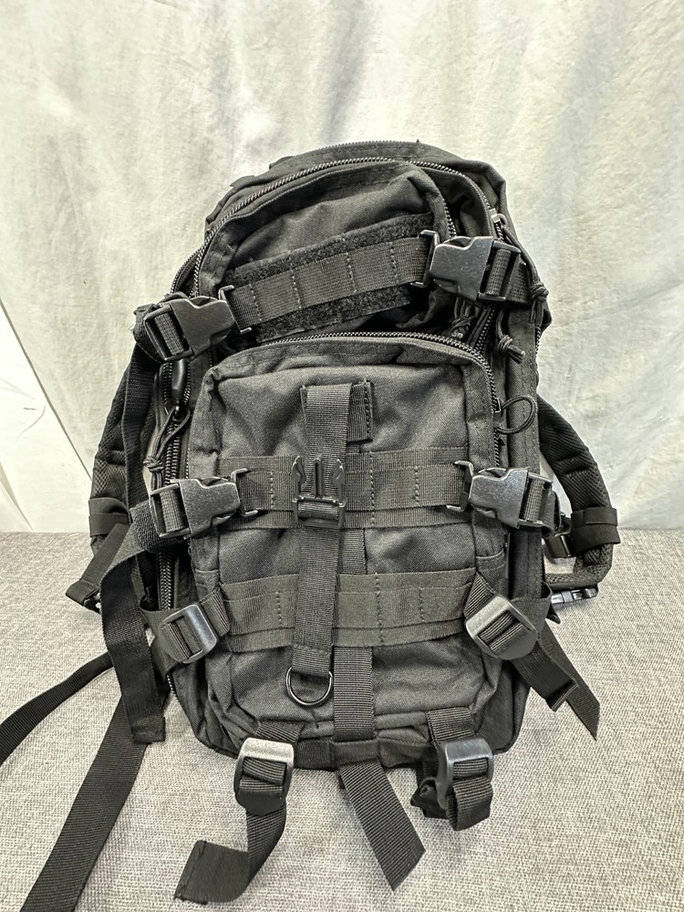 WFS TB-511-BLACK Medium Transport Backpack, Black