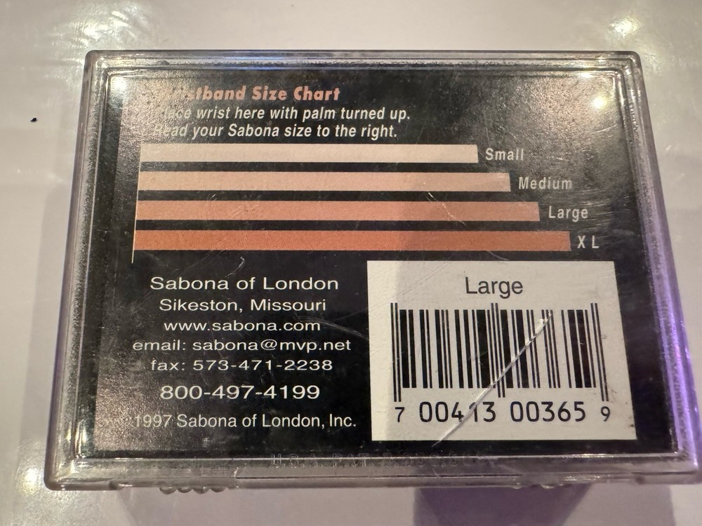 Sabona Copper Wristband