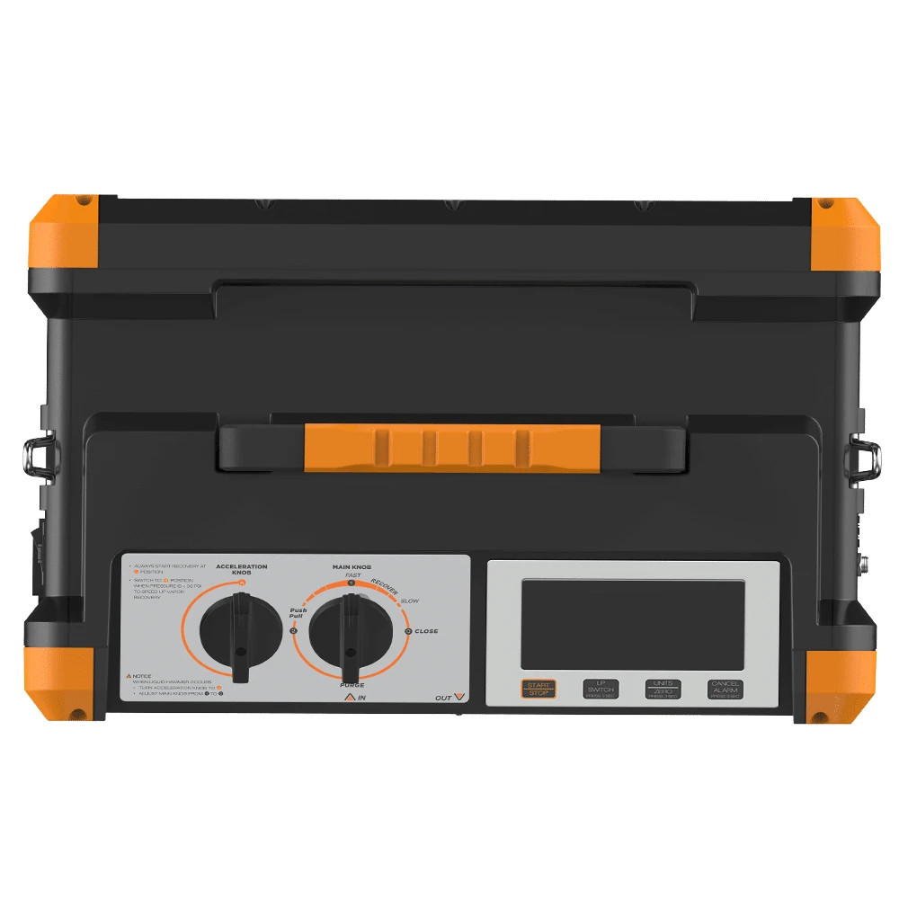 NAVAC NRDC4M Brushless DC Recovery Unit | 4-Cylinder | Dual Oil Free Compressor