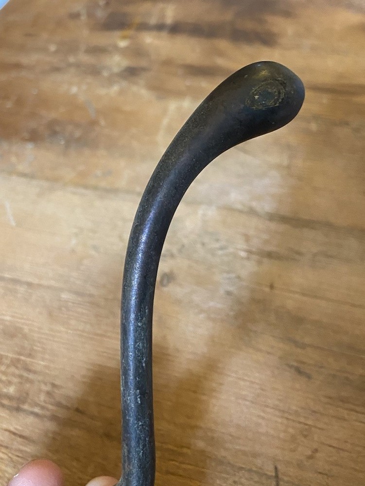 Old vintage Metal coat bag Hook