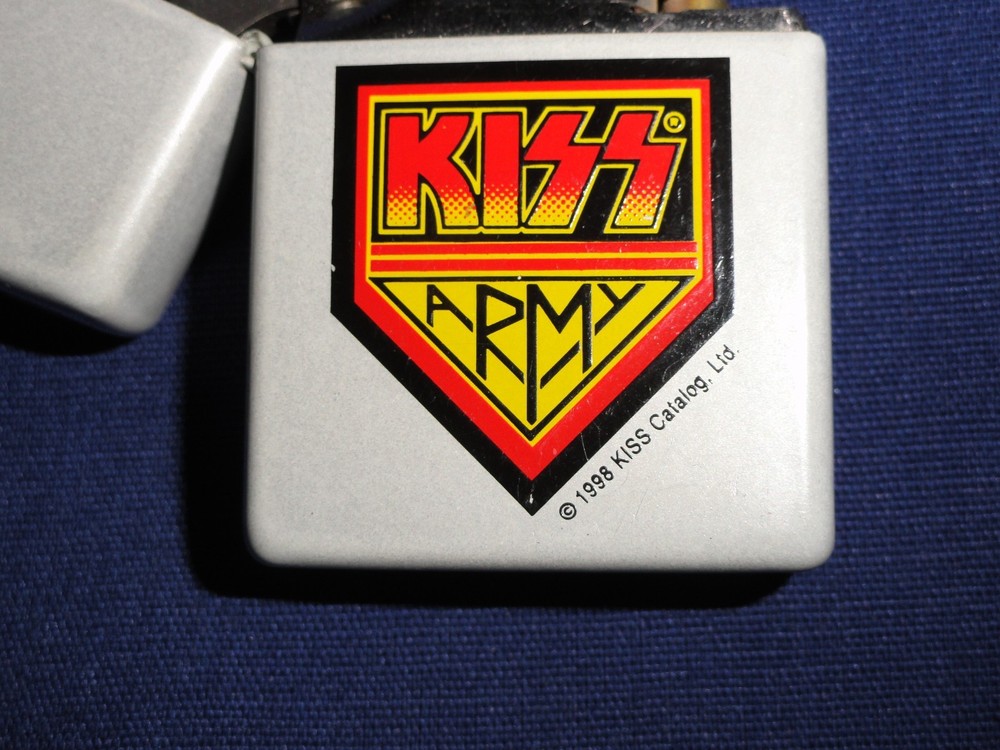 KISS KISS ARMY LOGO ZIPPO LIGHTER