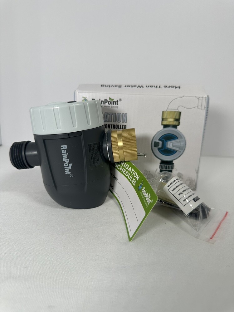 Rainpoint Wi-Fi Irrigation Controller New TTV102B + TWG009BW Open box.