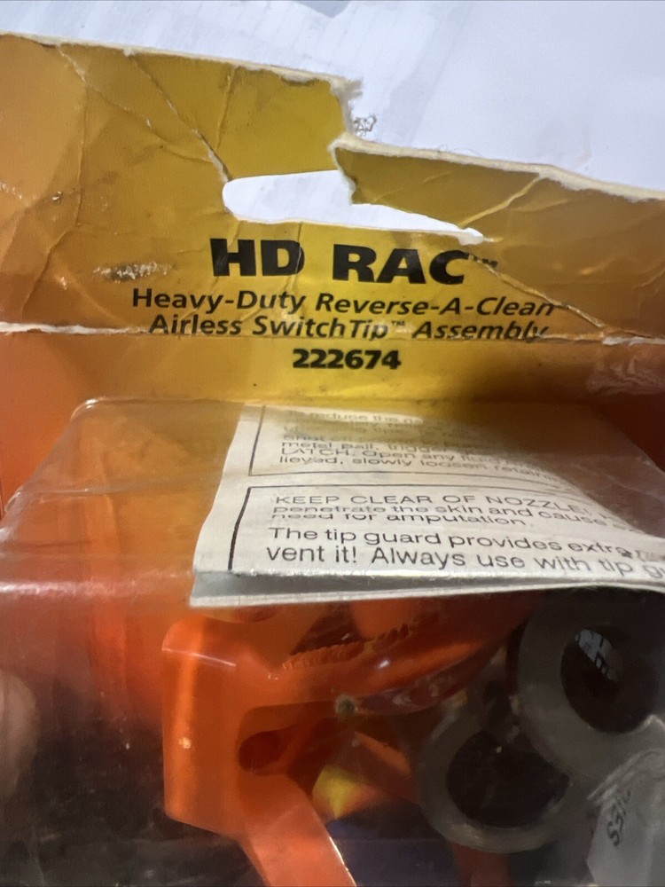 GRACO 222674 HD RAC AIRLESS SWITCH TIP ASSEMBLY