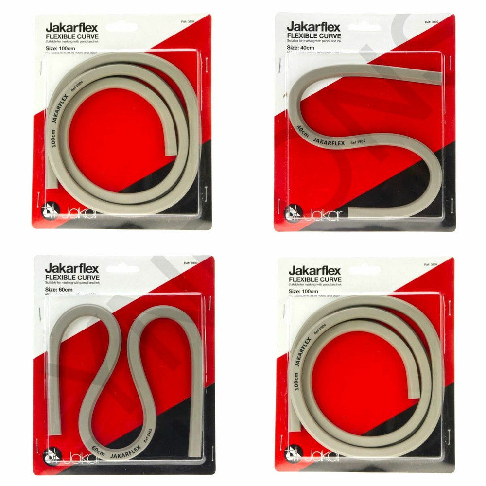 Jakarflex Flexible Curves Flexi Curve Drawing Aid Drafting Design Graph Bodywork