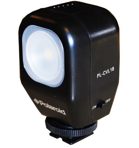 Polaroid Studio Series Camcorder Video Light with Mounting Bracket
