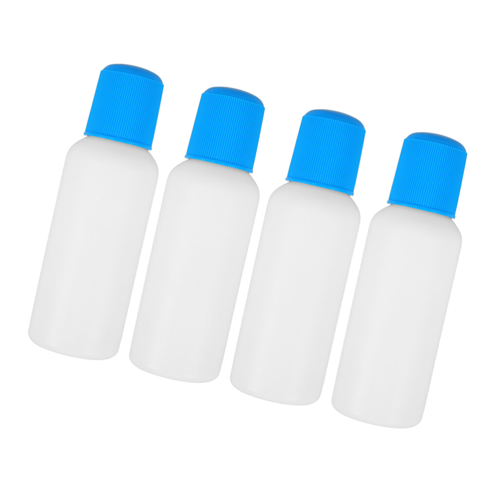 4pcs 100ml Sponge Head Applicator Bottle Empty Plastic Dauber Bottles
