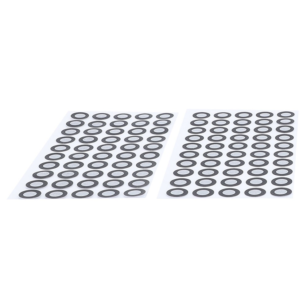 500 Pcs 3D Scanning Marker 6mm ID 10mm OD Reference Point Diffuse Reflection