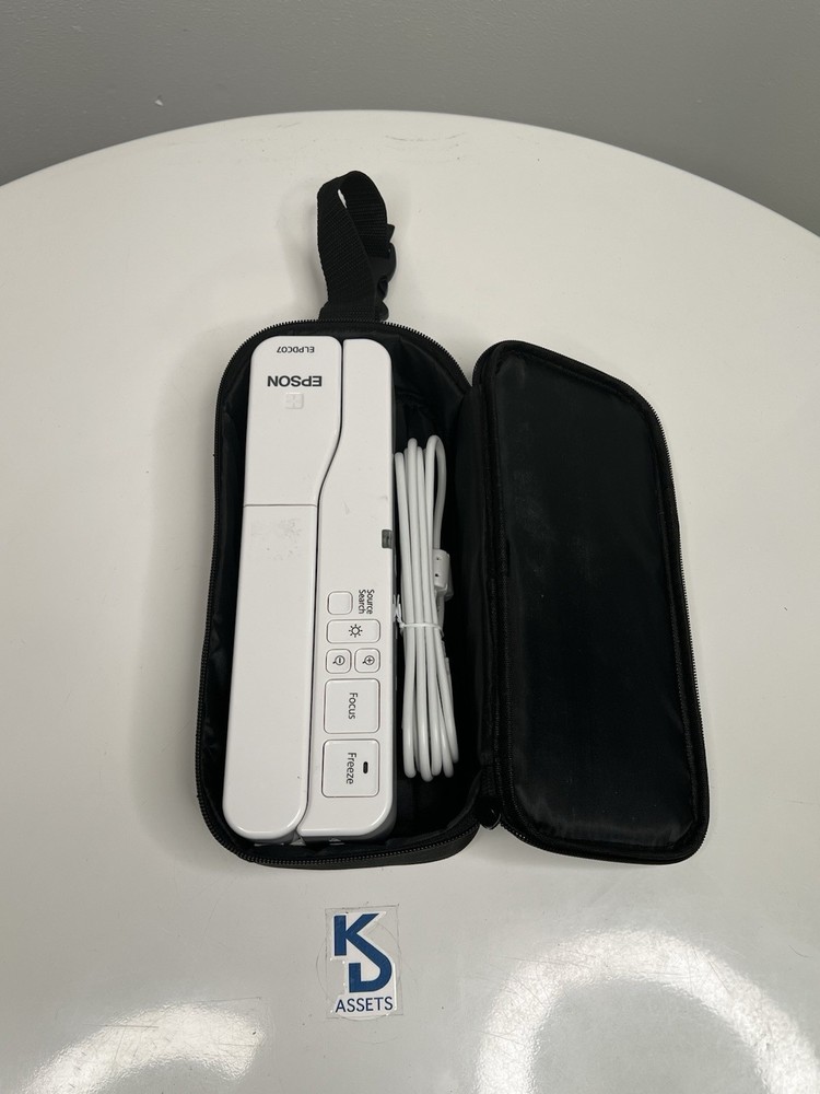 Epson ELPDC07 Digital Document HD 1080p Camera Portable Visualizer 8x Zoom