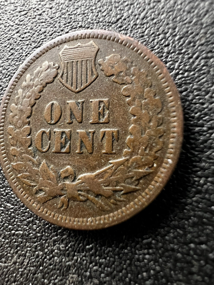 Indian Head One Cent Coin 1905 Fine