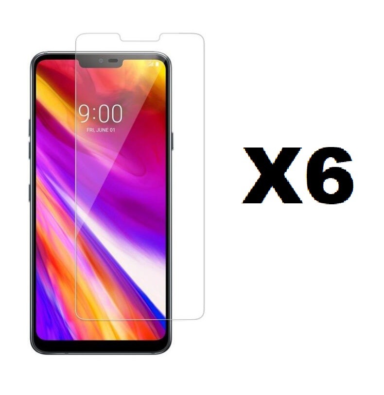 6 PC Clear Screen Guard Protector Film Screen Protector (PET) FOR LG G7 ThinQ