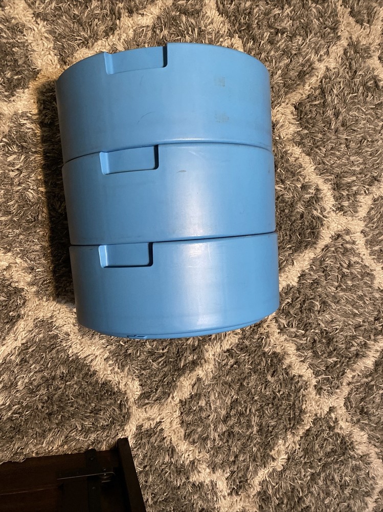 Smith System Blue Oodle Stool Oodle31 w/One Movement Disc Classroom Seating