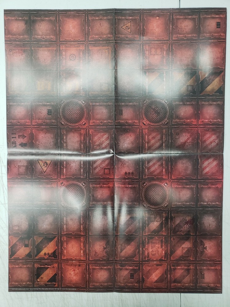 Necromunda Hive War Rulebook, tokens, playmat and Quick Reference Sheets, 40K