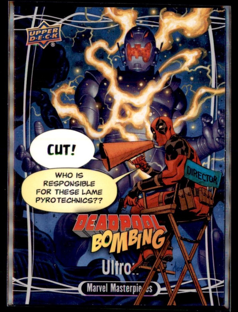 2018 Upper Deck Deadpool Bombing Complete Set 12 Marvel Cards DB1-DB12 Full Set