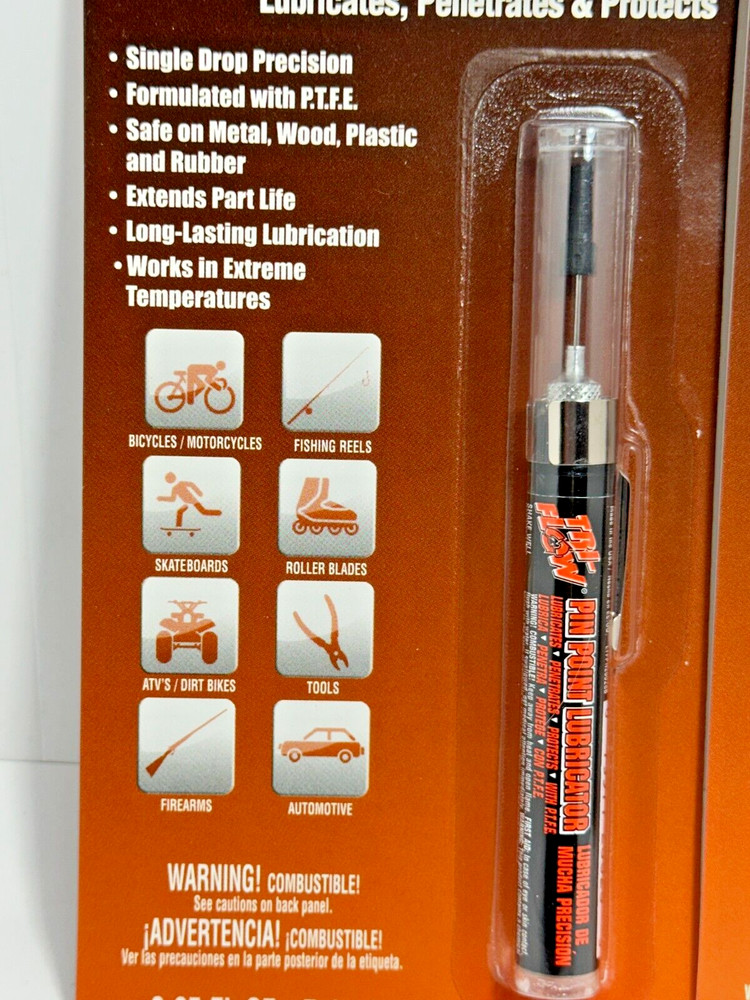 Tri-Flow Refillable Pint Point Lubricator 0.25 fl oz 7.4 mL