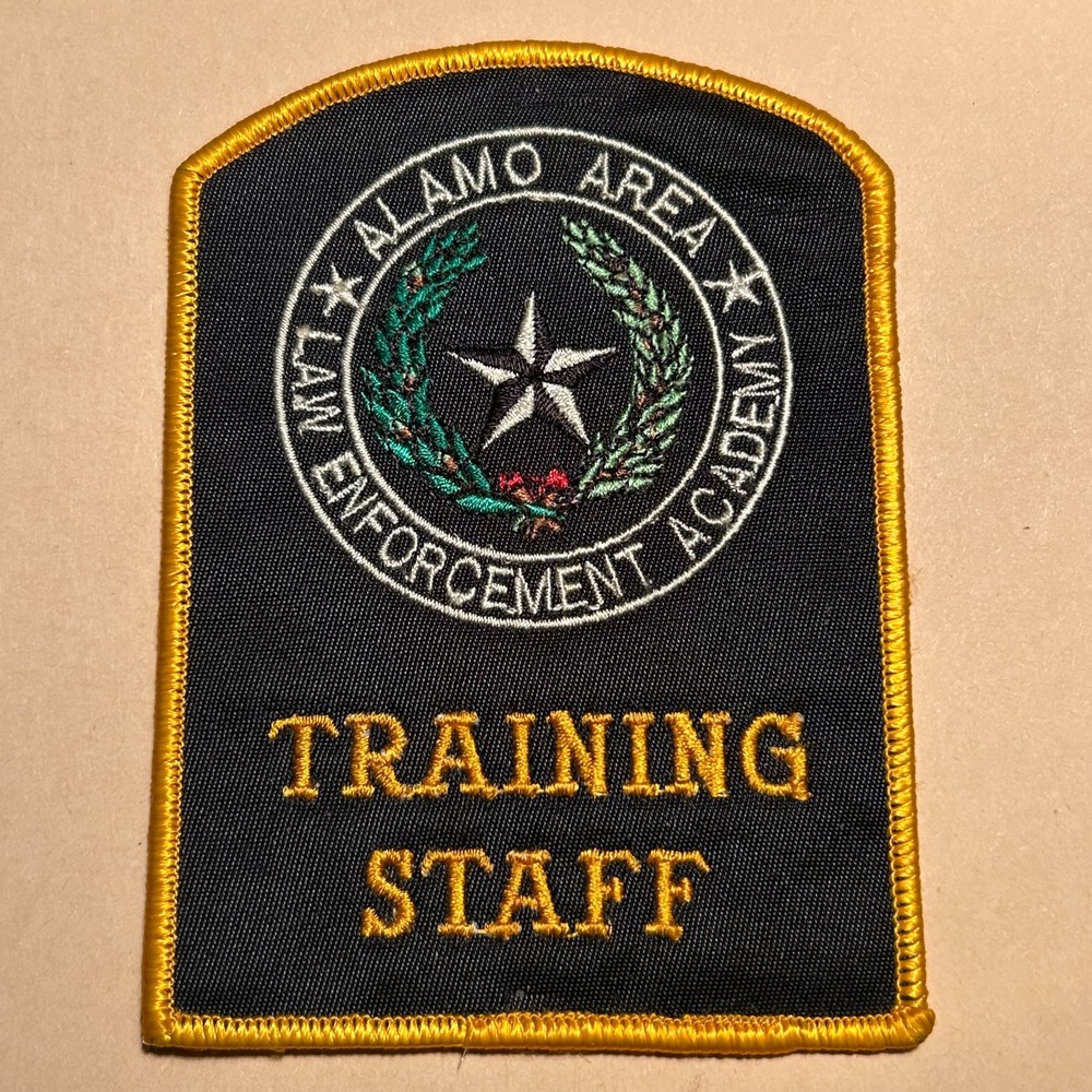 Alamo Area Law Enforcement Academy Training Staff patch
