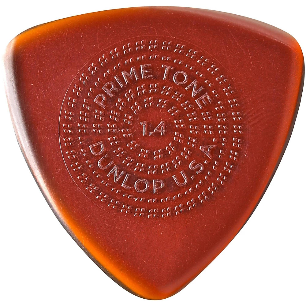Dunlop Primetone Triangle Sculpted Plectra with Grip 3-Pack 1.4mm