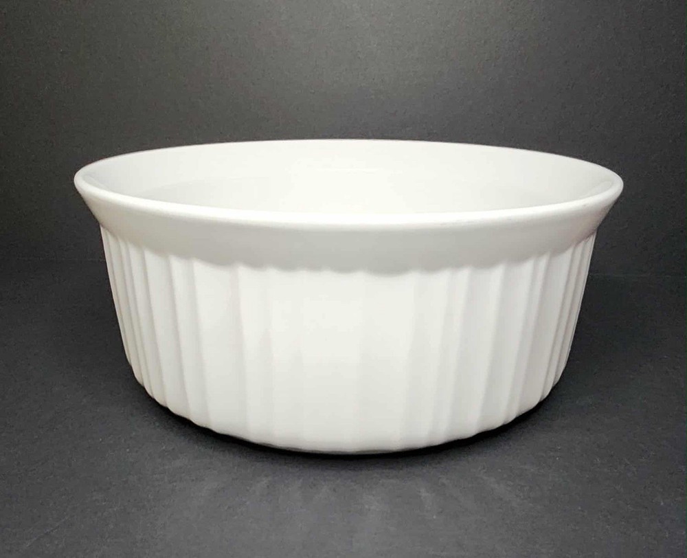 Vintage Silverplated Round Footed Casserole Dish Holder With Corning Ware Dish