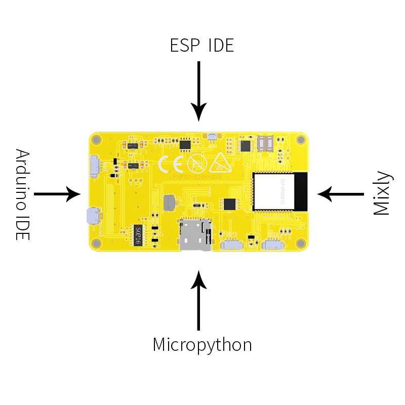 3.5'' 320x480 Touch Screen ESP32 Display LCD TFT Screen Module for Arduino IoT