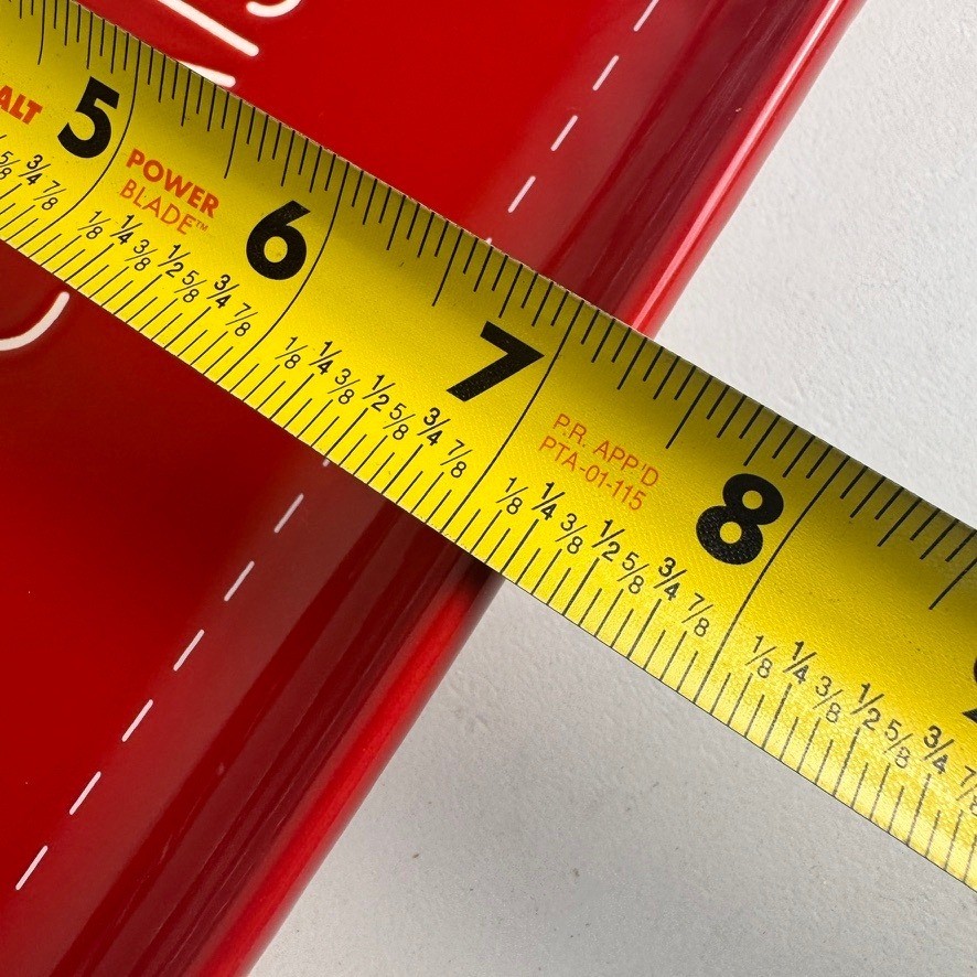 Rae Dunn Merry Christmas Red Ceramic Rectangular Serving Platter Tray Magenta