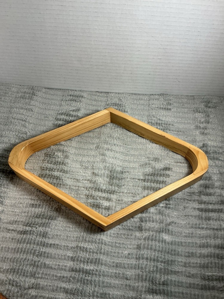 Game Room Upgrade – Solid Hardwood Diamond Rack