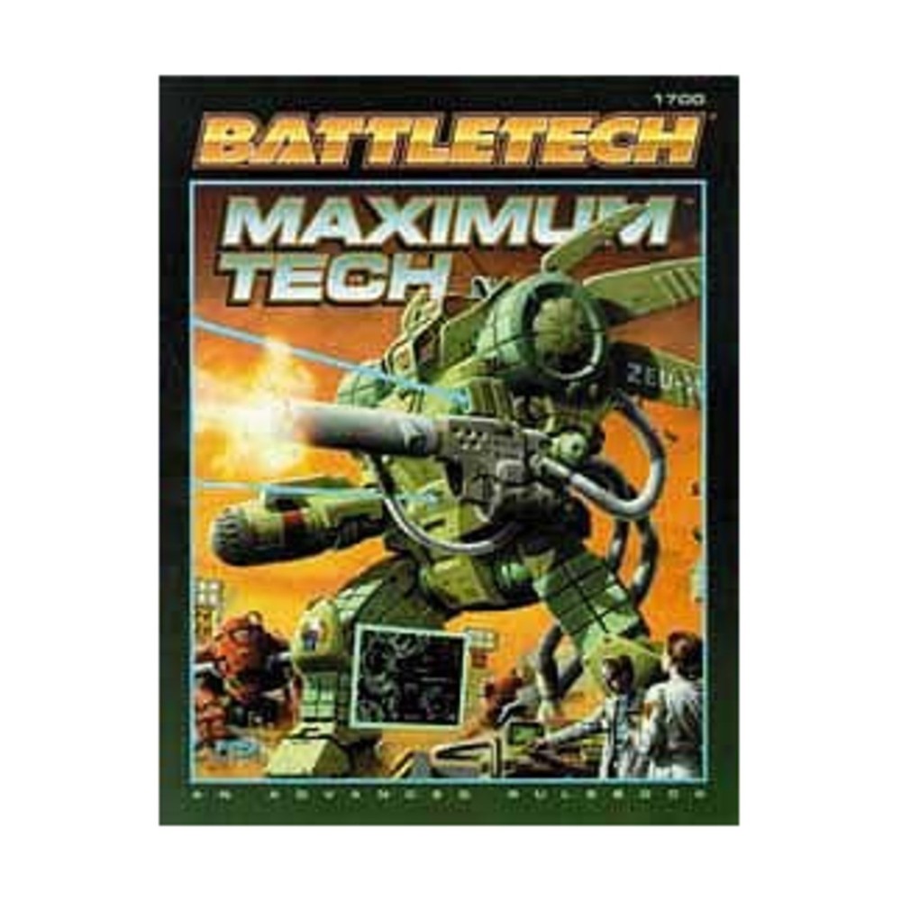 FASA Battletech Maximum Tech (Revised Ed) VG+