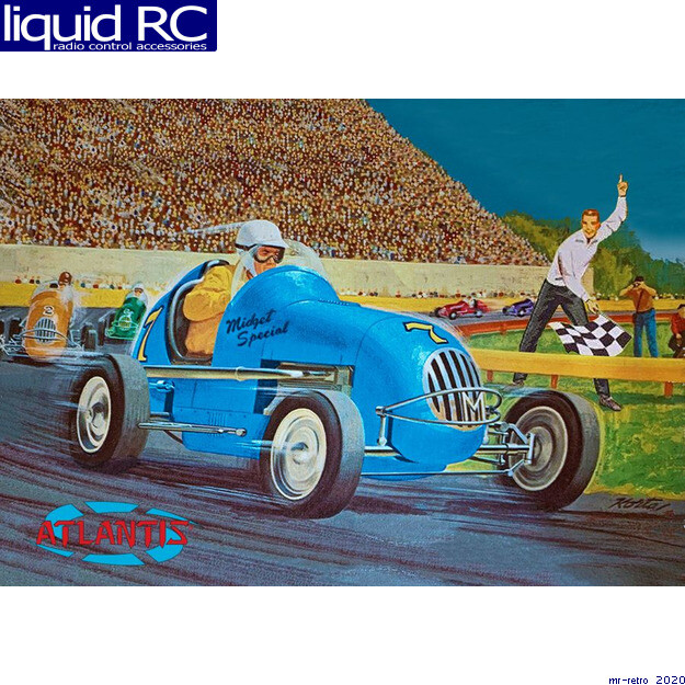Atlantis Models M110 1/20 Midget Racer Plastic Model Kit