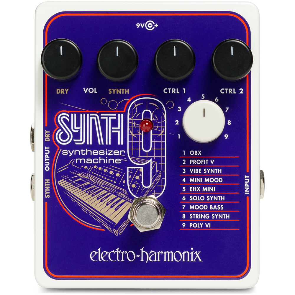 Electro Harmonix SYNTH 9 Synthesizer Machine Pedal SYNTH9