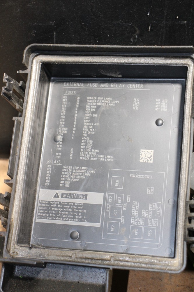 2019 Mack AN (ANTHEM) Fuse Box