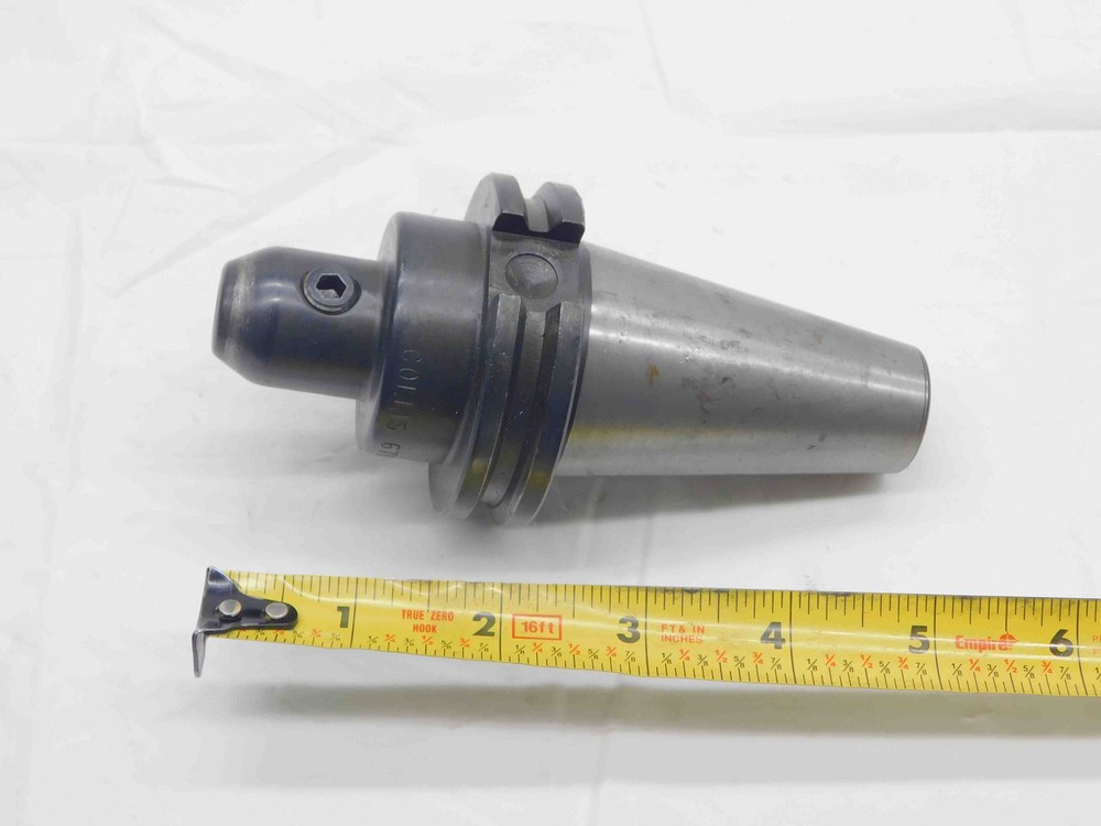 CAT40 COLLIS 3/8 I.D. SOLID END MILL TOOL HOLDER .375 2 1/2 PROJECTION 67690