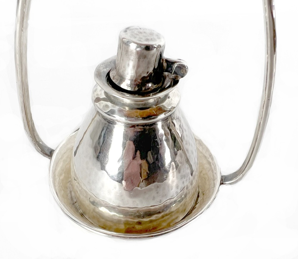 Tiffany & Co. Sterling Silver Makers Table Cigar Lighter and Cradle