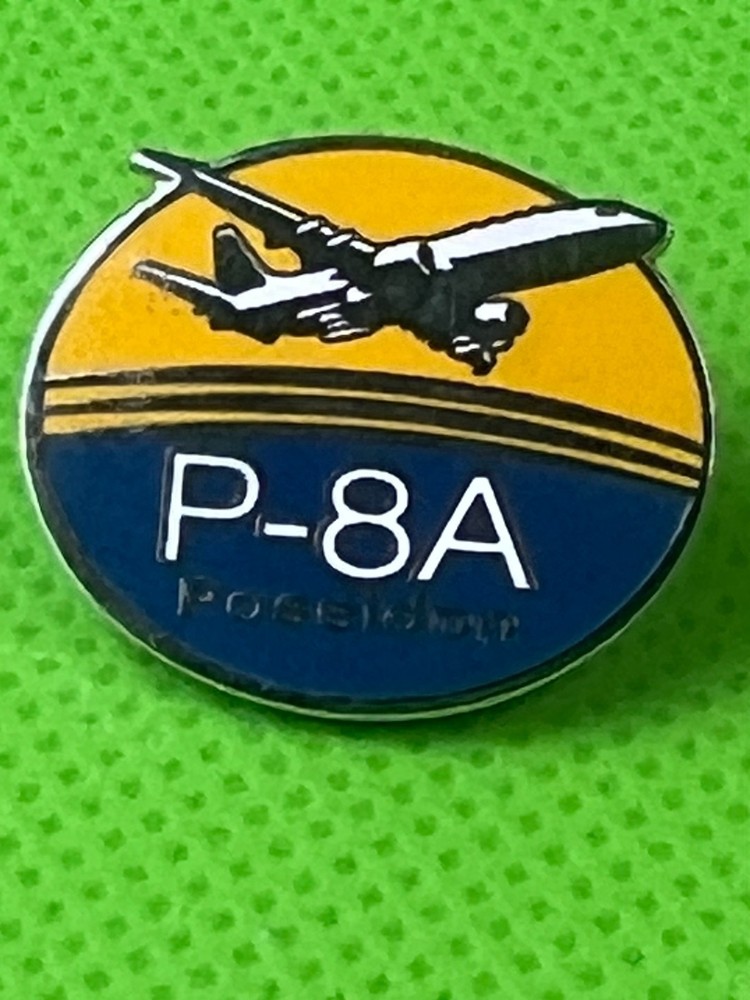Boeing P-8A Poseidon Lapel Hat Pin