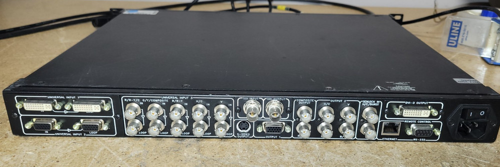 Barco Folsom ImagePRO-3G Video Switcher/Scaler