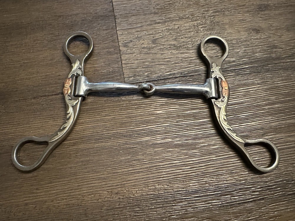 Horse Tack - 5” Classic Equine Shanked Snaffle Western Bit