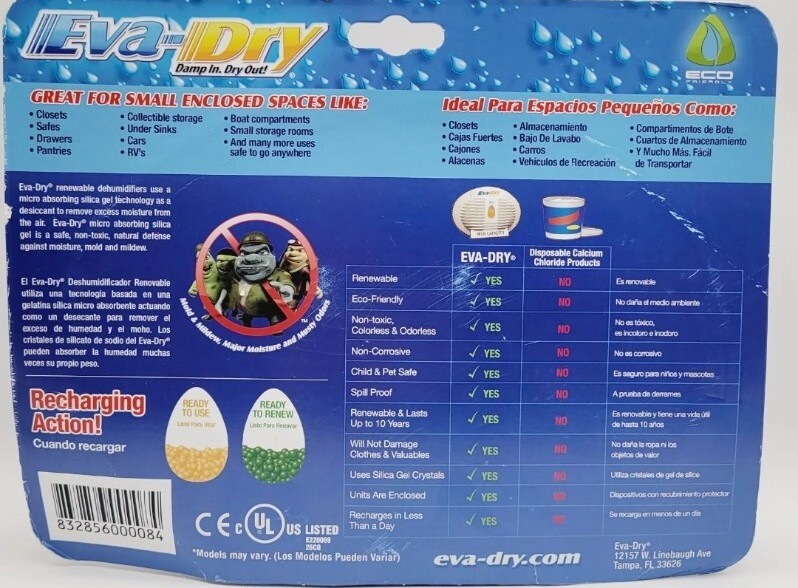 High Capacity 6 - 8 Oz. Mini-dehumidifier , New