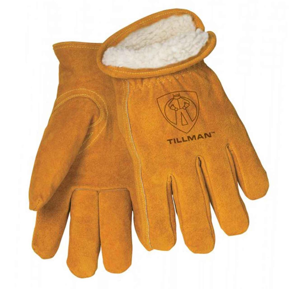 Tillman 1450 Split Cowhide Pile Lined Winter Gloves Large