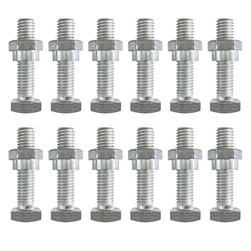 Replacement Battery Terminal Bolt and Shoulder Nut Set M8 Thread, M8 M8 x 35mm