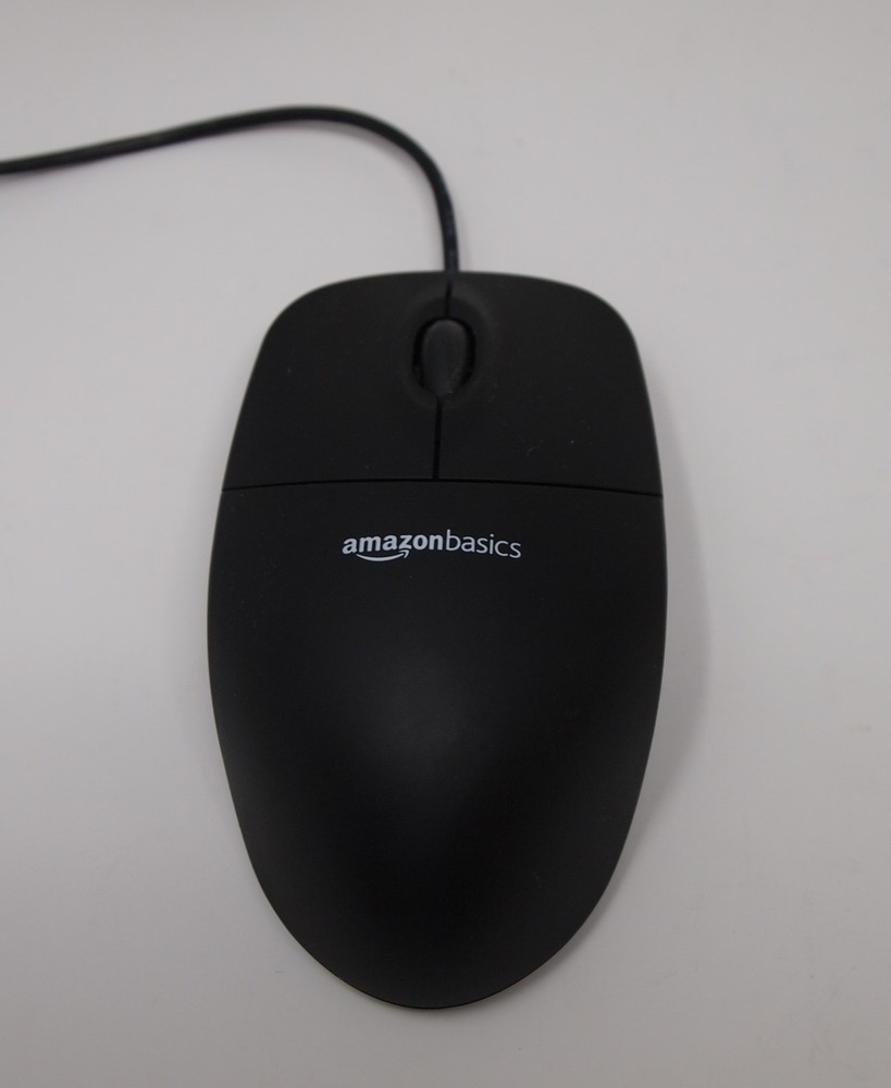 Pre-Owned Amazon Basics Wired Standard Mouse Model MSU0939
