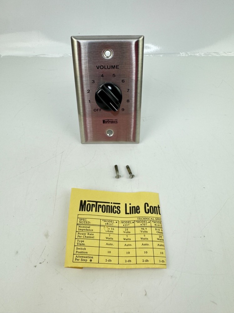 MORTRONICS MONO STEREO QUAD LINE CONTROL 816252