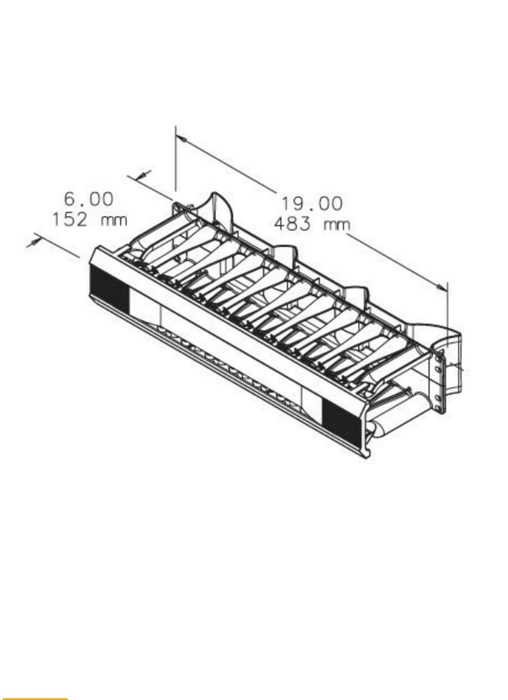 Hoffman Pentair DCHS2 Horizontal cable manager rack 2RU, Single Side 17242
